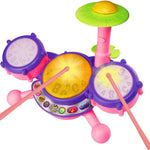 VTech KidiBeats Kids Drum Set - Musical Toy with Lights, Sounds & Learning for Toddlers 2-5 Years