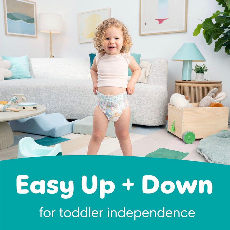 Pampers Training Pants - Easy Ups Boys & Girls Bluey - Size 4T-5T, 104 Count, Children's Potty Underwear (Packaging May Vary)