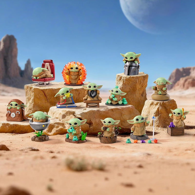POP MART Star Wars Grogu Tiny But Mighty Series Figures,Collectible Holiday & Birthday for Kids & Adults-Single Box