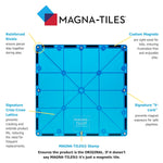 MAGNA-TILES Classic 32-Piece Magnetic Construction Set for 3+ Year Olds - Primary Colors and Geometric Shapes