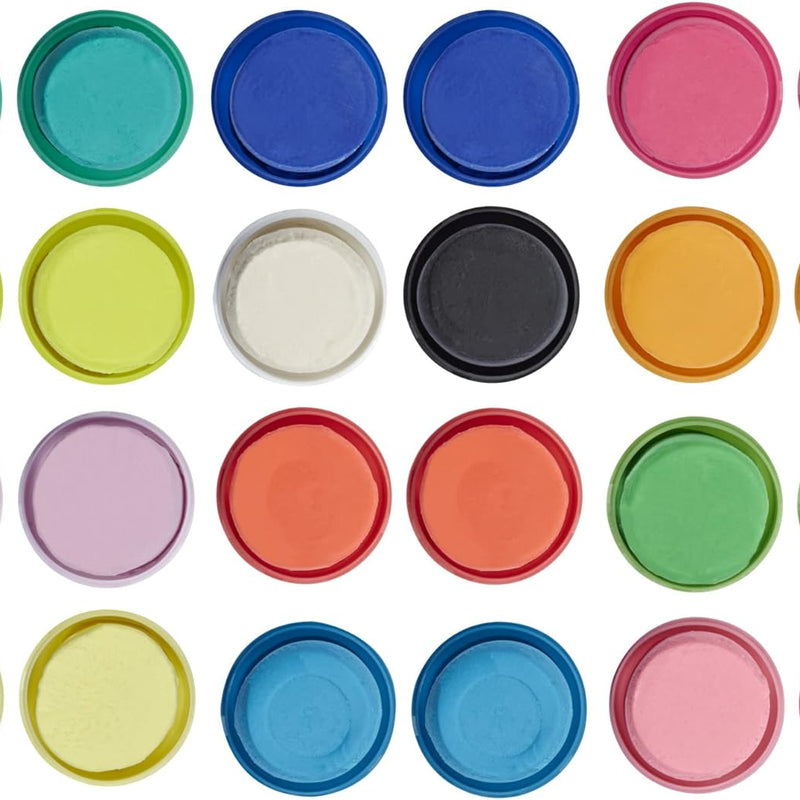 Play-Doh Eggs Assorted Colors 24-Pack Modeling Compound for Kids Birthday Gifts and Party Favors
