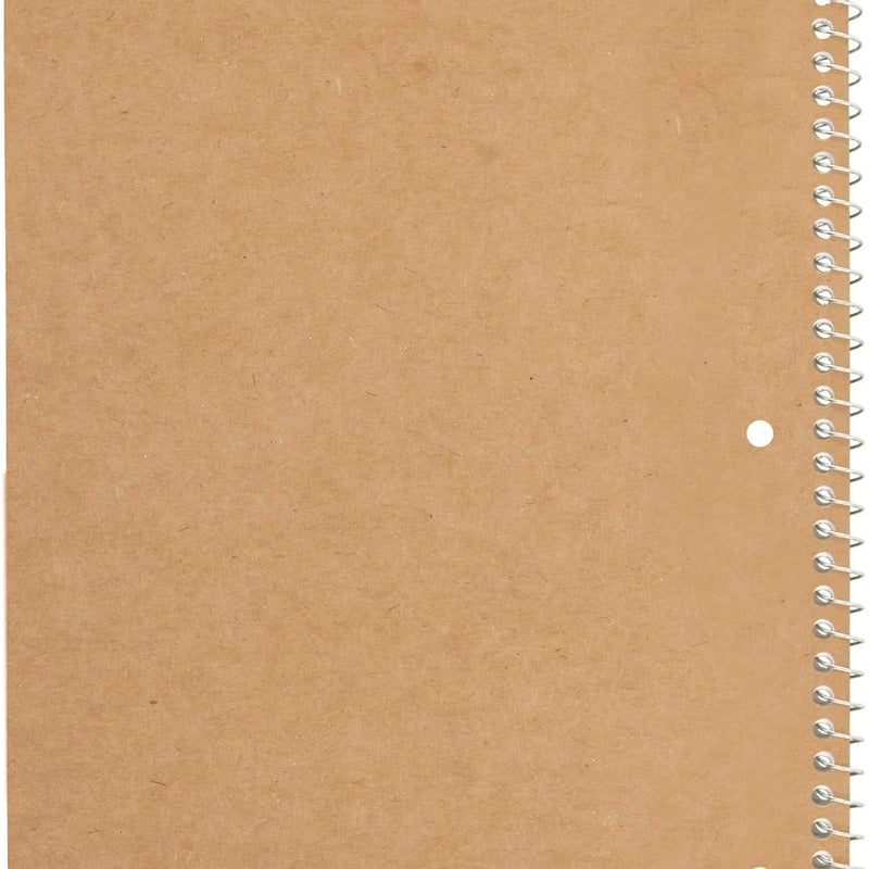 Mead Spiral Notebook, 6 Pack, 1 Subject, College Ruled Paper, 7-1/2" x 10-1/2", 70 Sheets per Notebook, Assorted Pastel Colors (830049)