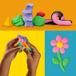 Play-Doh bulk pack of 48 cans, 6 sets of 8 colors, 3oz modeling compound for back to school, classroom, and preschool toys