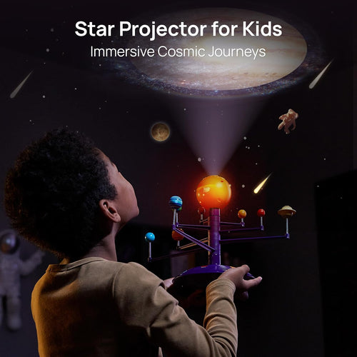 Science Can Talking Astronomy Solar System Model Kit for Kids, 8 Planets STEM Space Toys, Ages 3-5