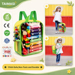 Kids Musical Instruments, 33Pcs 18 Types Wooden Percussion Instruments Tambourine Xylophone Toys for Kids Children, Preschool Education Early Learning Musical Toy for Boys and Girls