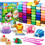 MuseLuxe 32 Colors Air Dry Clay Kit with 3 Sculpting Tools, Safe & Non-Toxic