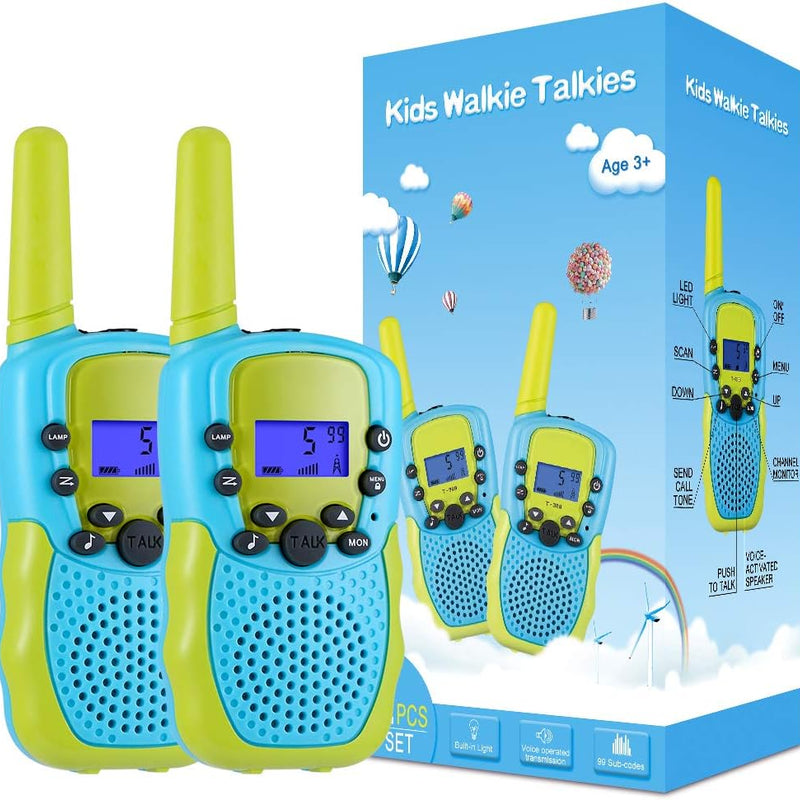 selieve kids walkie talkies 22 channels 2 way radio 3 miles range for outside easter gifts for boys girls