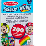 Melissa & Doug Disney Mickey Mouse Sticker Wow! 24-Page Activity Pad and Sticker Stamper for Kids Ages 3-7