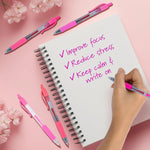 Pilot G2 Premium Gel Roller Pens, G2 Boost Pink Pens Pack, The Colors of Optimism, 8 Pack Pouch, Fine Point 0.7 mm, Assorted