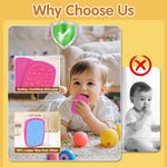Sensory Magnetic Fidget Toys for Kids Adults, Silicone Fidget Slider Stress Anxiety Relief, Autism ADHD Sensory Toys, Classroom Office Desk Must Haves - Travel School Birthday Gifts