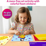Skillmatics Foam Sticker Art – Disney Princess, 800+ 3D Foam Stickers, Mess-Free Fun for Kids, DIY Felt Craft Kits, Gifts for Fans of Cinderella, Belle, Rapunzel, Ages 3, 4, 5, 6, 7