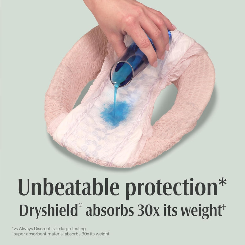 Depend Fresh Protection Adult Diapers for Women, Large, 28 Count
