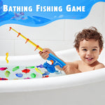 CozyBomB Magnetic Fishing Toys Game Set for Kids, Water Table Bathtub Kiddie Pool Party