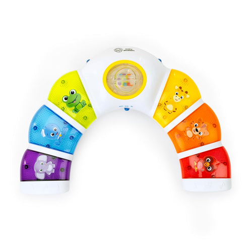 Baby Einstein Glow & Discover Light Bar Toy for Infants 3 Months+, Multisensory Learning and Development