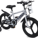 High-quality 16-18 inch steel frame kids bike with training wheels and adjustable seat for growing kids