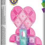 MAGNA-TILES microMAGS 26-Piece Heart to Heart Travel Set, The Original Magnetic Building Brand