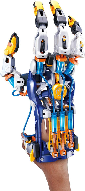 Thames & Kosmos Mega Cyborg Hand STEM Experiment Kit with Hydraulic Gripping Capabilities