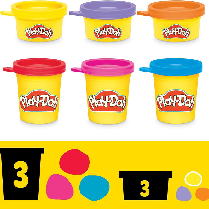 Play-Doh Disney Junior Mickey Mouse Clubhouse Stamp & Go Megapack with Mickey, Minnie & Donald Arts Craft Toys for Kids 2+