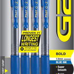 Pilot G2 Premium Refillable & Retractable Rolling Ball Gel Pens, Bold Point, Bold Gel Pens, 1.0 mm, Black Ink, 4-Pack