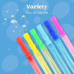 JOYIN 24 Pack 14.6'' Big Bubble Wands for Summer Toy, Outdoor/Indoor Activity Use, Bubbles Party Favors Supplies for Kids