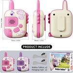 Unicorn Walkie Talkies Toys for Girls Ages 3-10, Compact & Easy to Use with Clear Sound