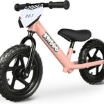 KRIDDO Toddler Balance Bike for 2-5 year olds, 12 inch push bike with customization options
