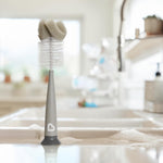 Munchkin® Sponge™ Bottle Brush, Modern Design, 2 Pack, Grey