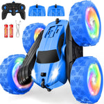 Remote Control Car with 360° Flips, 2.4GHz Double Sided RC Crawler for Outdoor Play