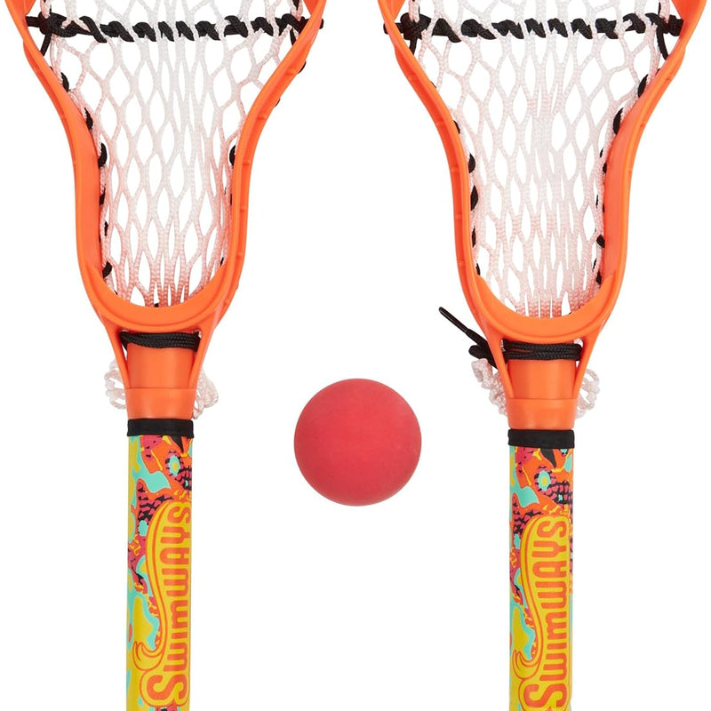 SwimWays Hydro Lacrosse Waterproof Lacrosse Set for Ages 5+ | Lightweight, Travel-Friendly Set Includes Ball for On-the-Go Play Anywhere, Encourages Exercise; Boosts Hand-Eye Coordination