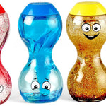 hand2mind Express Your Feelings Sensory Bottles-Primary Emotions, Quiet Toddler Fidgets for Classroom, Calm Down Corner Supplies, Social Emotional Learning, Sensory Toys for Kids with Autism