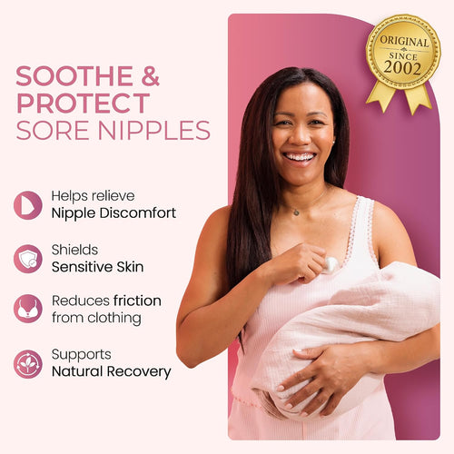 Silverette Nursing Cups, Postpartum Essentials, The Real, Small Silver | Pure 925 Sterling Silver Nursing Cups, Nipple Shields for Breastfeeding Newborn, Silver Nipple Covers, Made in Italy, Gift