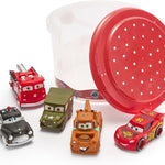 Disney Store Official Toy Story Bath Toys Set - Includes 5 Detailed Toys with a Straining Storage Bucket - Bath Time Fun & Water Play Set for Kids