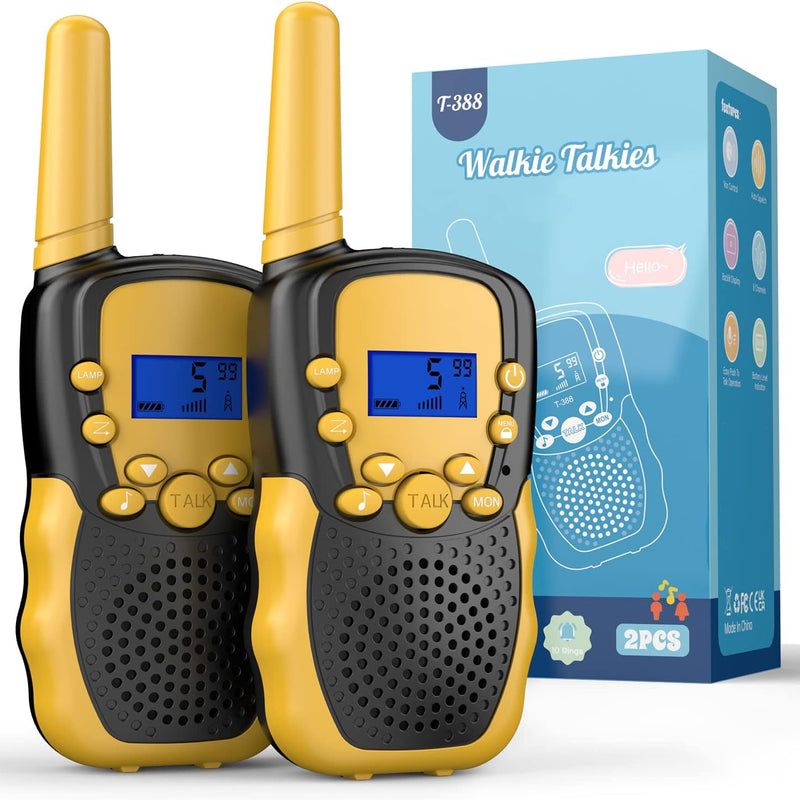 selieve kids walkie talkies 22 channels 2 way radio 3 miles range for outside easter gifts for boys girls