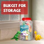 Hely Cancy Dinosaur Bath Toys for Toddlers: No-Hole Design, Floating Fun in the Tub