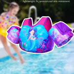 AEOCOO Puddle Float Jumper for Swiming, Toddler Swim Vest for Water Play, Pool Floats with Swimming Arm Floaties Swim Jacket & Water Wings for Kids Swimmies, Boys, Girls, Niños