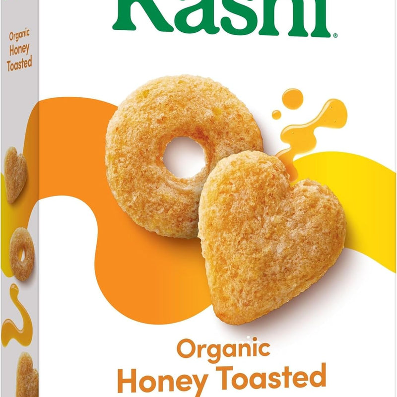 Kashi Honey Toasted Breakfast Cereal 13.6oz | Organic, Whole Grain