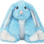 Bunny Microwavable & Weighted Stuffed Animals - 1.5 Lbs Unscented Heating Pad for Period Cramps Pain Relief and Anxiety, Cute Bunny Plush Toys Gifts for Women Girls Adults and Kids by Happy Fuel
