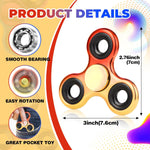 Fidget Spinner 2 Pack, Fidget Toys Adults Metal Fidget Spinners Fidget Toys for Kids for Autism ADHD Anxiety Gift for Teens Boys