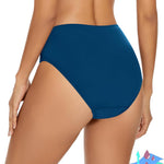 Period Swimwear Leakproof Menstrual Bikini Waterproof Bottom UPF 50+ Swim Brief Light Flow - Teens Girls Women
