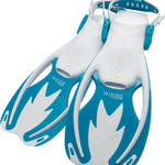 Cressi Rocks Fins, Kids Open Heel Short Fins with Adjustable Straps for Snorkeling and Swimming - Cressi: Quality Since 1946