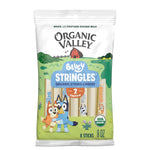 Organic Valley Stringles Bluey Organic Mozzarella String Cheese, 8 oz