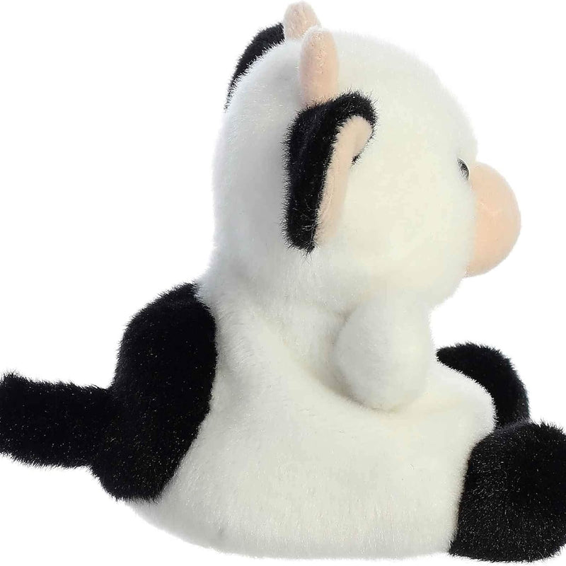 Aurora® Adorable Palm Pals™ Sweetie Cow™ Stuffed Animal - Pocket-Sized Play - Collectable Fun - White 5 Inches