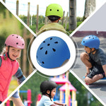 Toddler Adjustable Kids Bike Helmet for Multi-Sports Safety Ages 3-8 Years Old