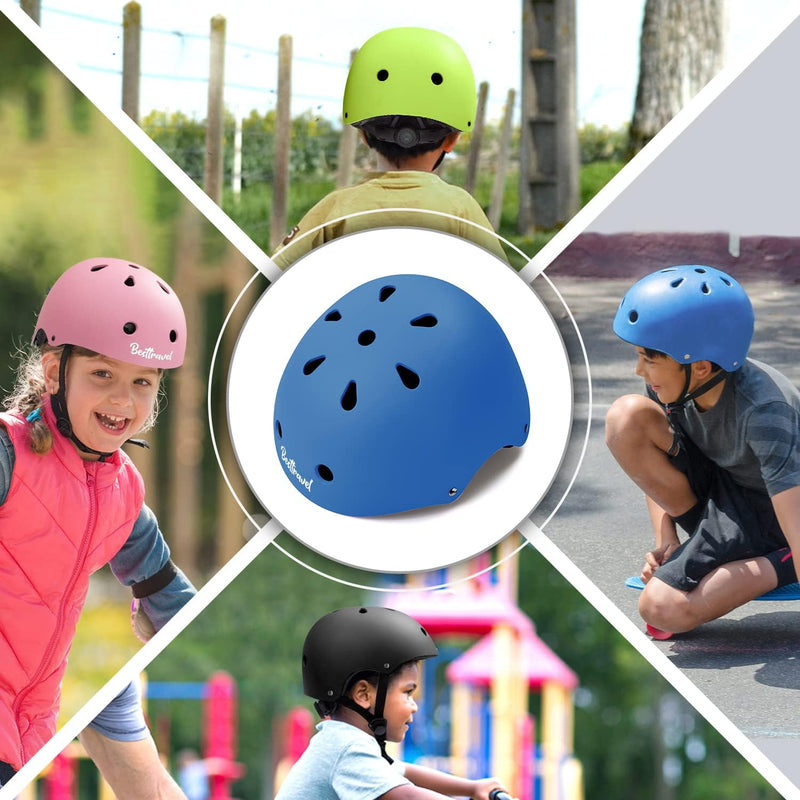 Toddler Adjustable Kids Bike Helmet for Multi-Sports Safety Ages 3-8 Years Old