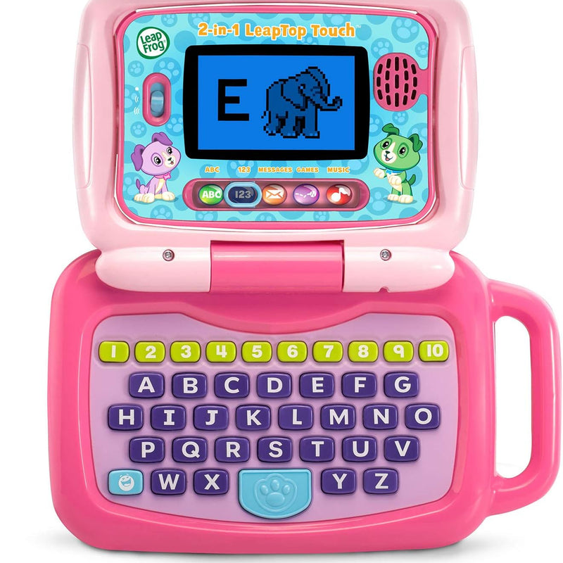 LeapFrog 2-in-1 LeapTop Touch Laptop for Preschoolers, Green
