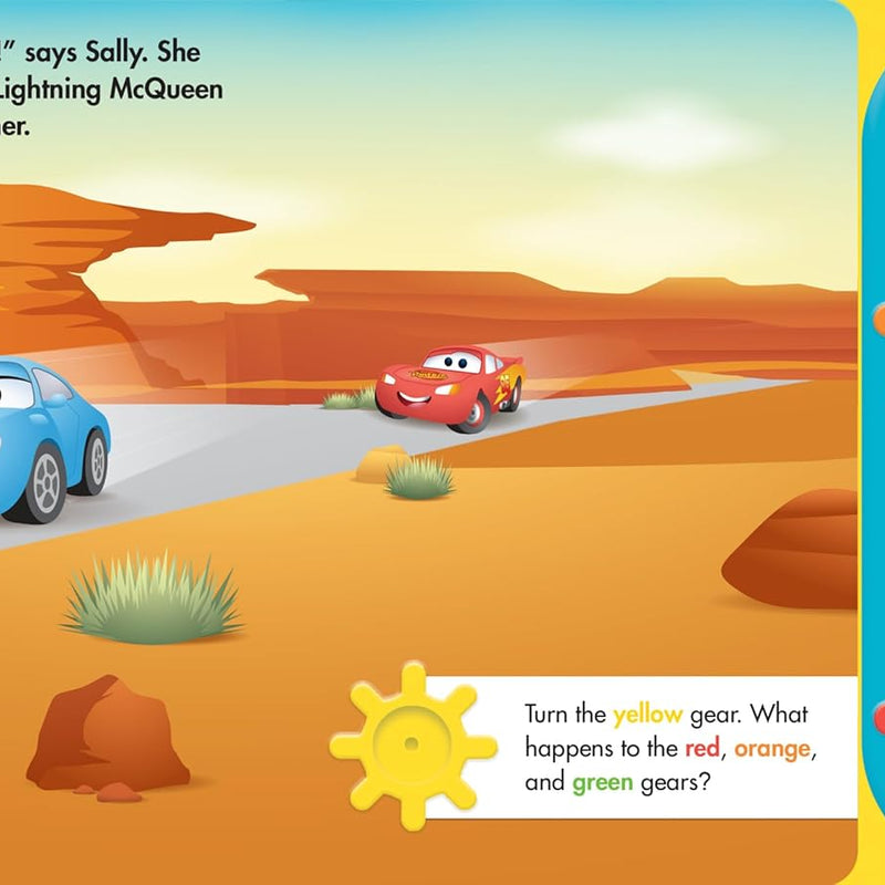 Disney Baby STEM learning sound book with Cars theme for kids