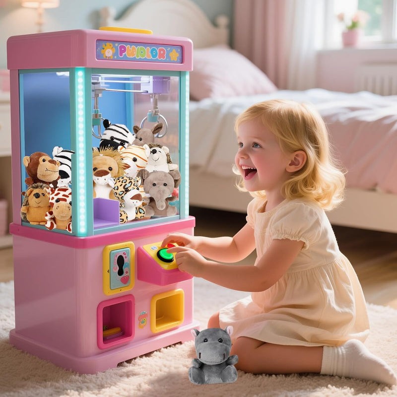 12 Pack Small Stuffed Animals Bulk, 4.5 Inch Mini Plush Toys, Treasure Box Toys for Classroom, Party Favors for Kids, Plush Keychain, Claw Machine Prizes, Baby Shower Decorations