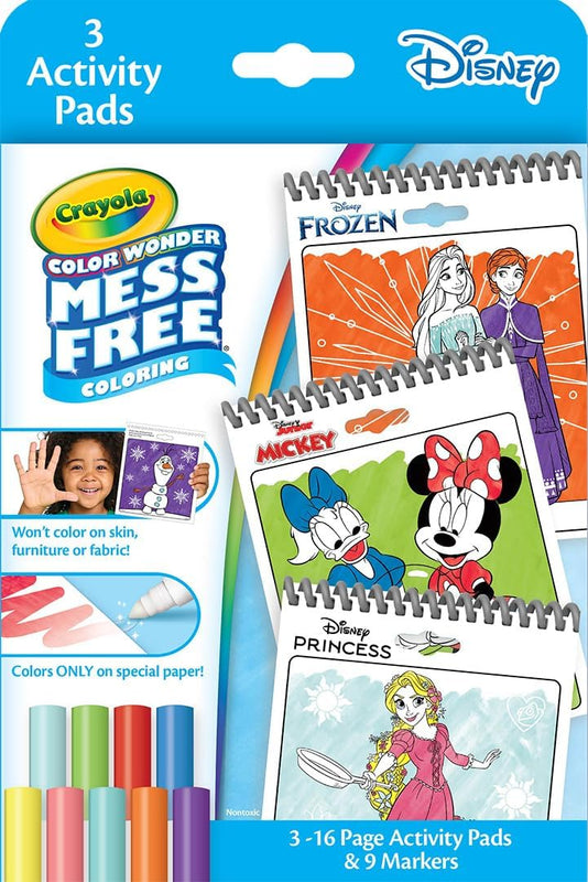 Crayola Color Wonder Mess Free Coloring Activity Set (30+ Pcs), Travel Art Kit, Gift for Kids & Toddlers, Ages 3+