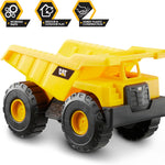 Cat Construction 7" Dump Truck, Loader & Excavator Toys Combo Pack for Kids 3+