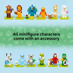 LEGO Minifigures Animal Series 28, 6-pack sealed mystery boxes for kids, ages 5+